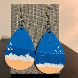 Ocean view earrings